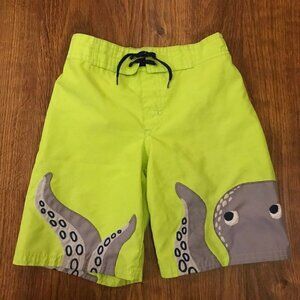 Gymboree octopus Swim Trunks